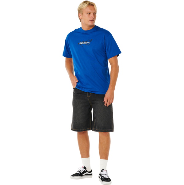 2026 Rip Curl Mens Inner Visions Blast Over Tee 0XNMTE - Electric Cobalt